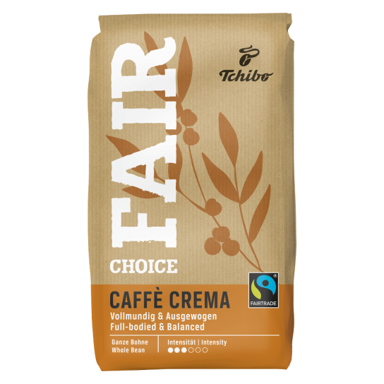 Tchibo кафе на зърна Fair Choice Crema - Кафе - DrinkLink