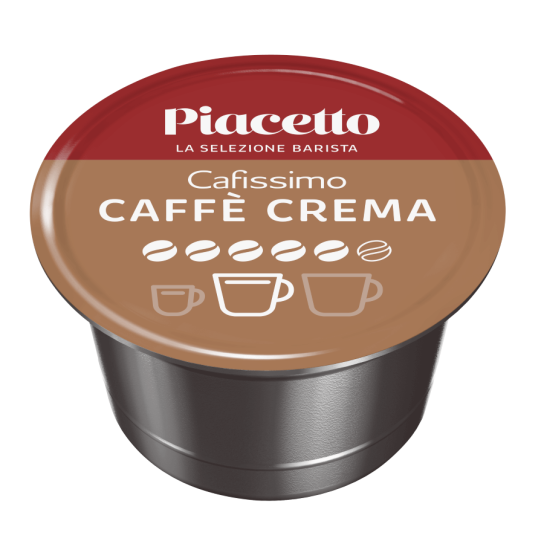 Piacetto капсули Caffitaly Crème 96бр/8гр. - Кафе - DrinkLink