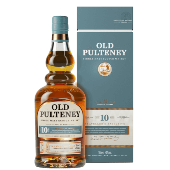 Old Pulteney 10 YO - Шотландско уиски малцово - DrinkLink