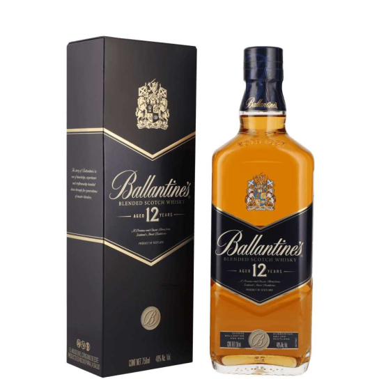 Ballantine's 12 Y.O. - Шотландско уиски смесено - DrinkLink