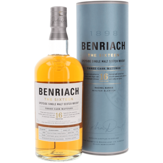 Benriach 16 Years Three Cask Matured - Шотландско уиски малцово - DrinkLink