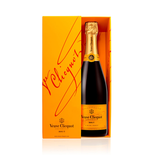 Veuve Clicquot Yellow Label с кутия - Пенливо вино - DrinkLink