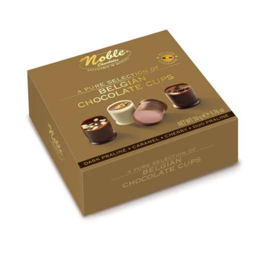 Noble Pure Belgian Chocolate Cups - Шоколадови и захарни изделия - DrinkLink