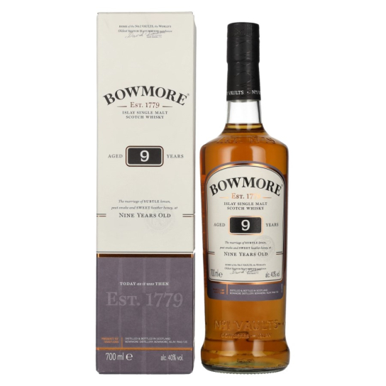 Bowmore 9 YO - Шотландско уиски малцово - DrinkLink