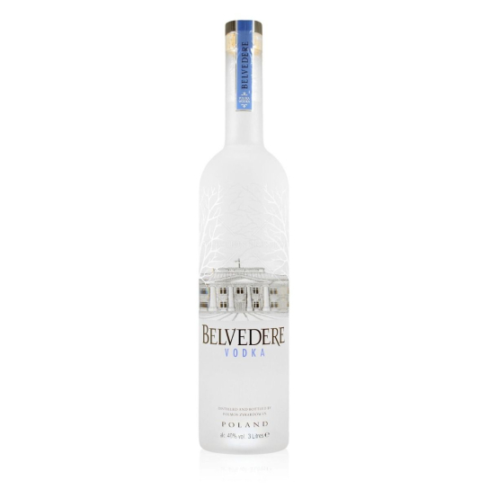 Belvedere Pure светеща бутилка - Полска водка - DrinkLink
