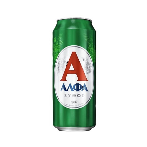 Alfa - бира кен 500ml main product photo