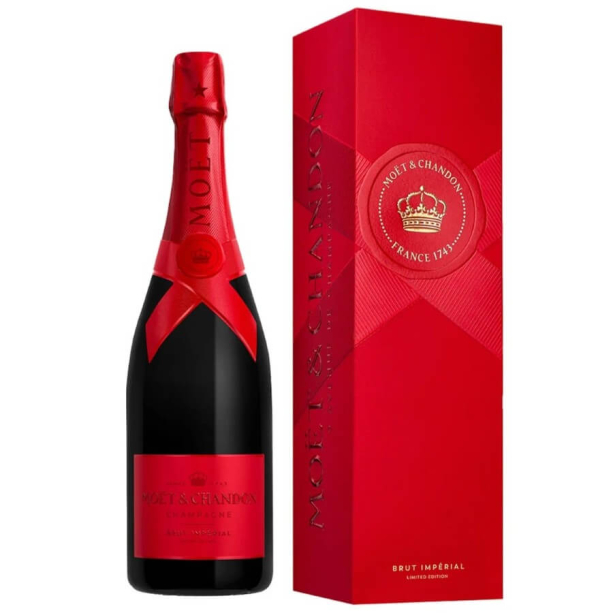 Moet & Chandon Brut Imperial празнична бутилка с кутия - шампанско 750ml main product photo
