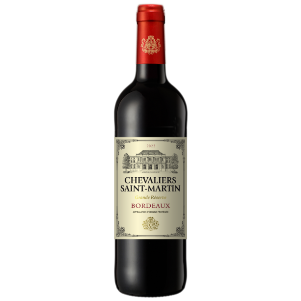 Chevaliers Saint Martin Bordeaux - червено вино 750ml main product photo