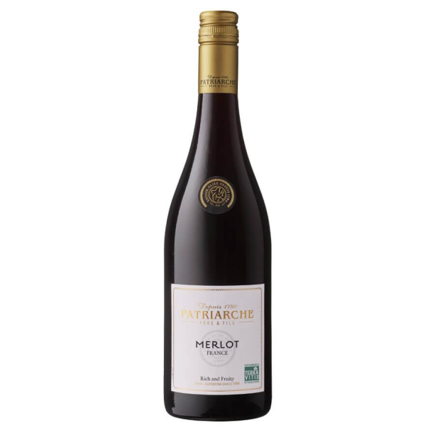 Patriarche Merlot - червено вино 750ml main product photo