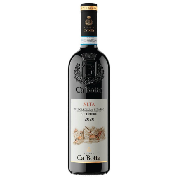 Ca' Botta Alta Valpolicella Ripasso Superiore 2020 - червено вино 750ml main product photo