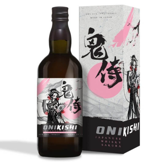 Onikishi Sakura - бленд японско уиски 700ml main product photo
