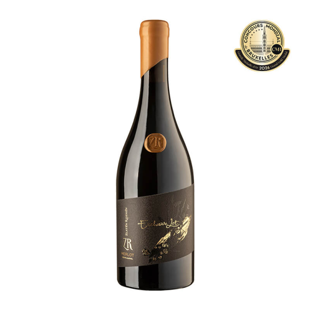 Zlaten Rozhen Exclusive Lot Merlot - червено вино 750ml main product photo