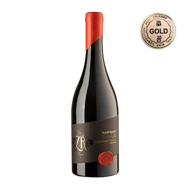Zlaten Rozhen Exclusive Lot Cabernet Franc - червено вино 750ml main product photo