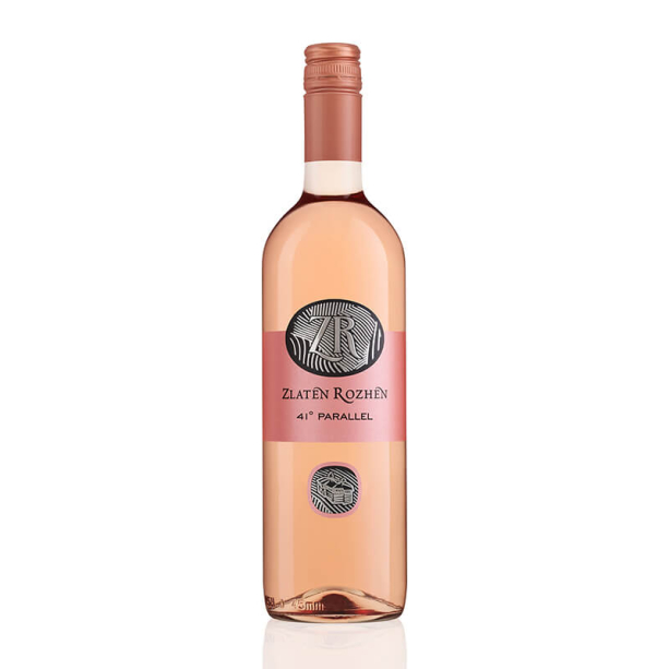 Zlaten Rozhen Parallel 41 Shiroka Melnishka - вино розе 750ml main product photo