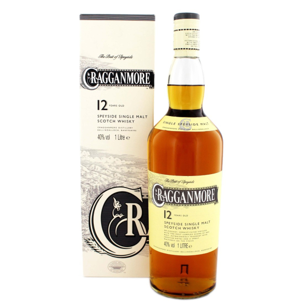 Cragganmore 12 YO - малцово шотландско уиски 1L main product photo