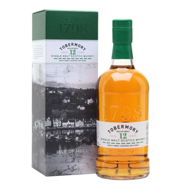 Tobermory 12 YO - малцово шотландско уиски 700ml main product photo
