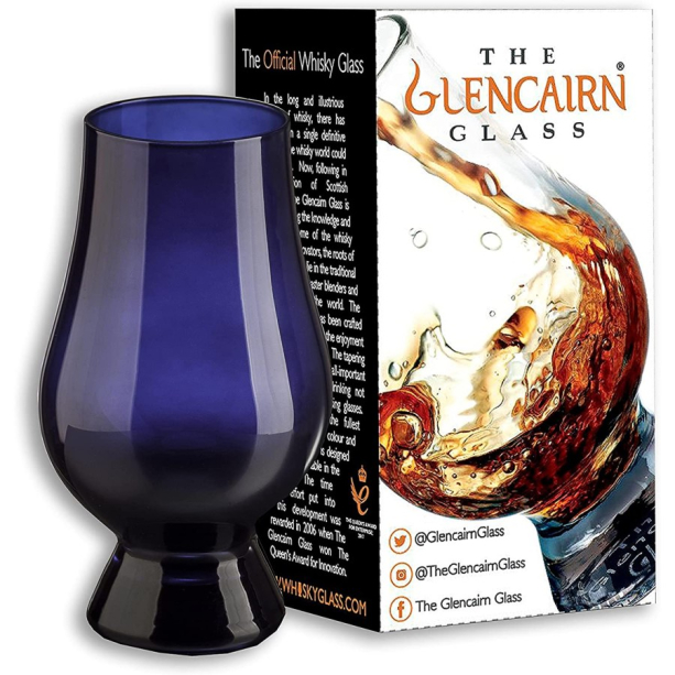 Синя Уиски Чаша Glencairn в кутия main product photo