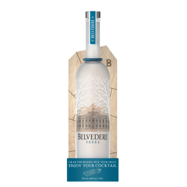 Belvedere с дъска за рязане - водка 700ml main product photo