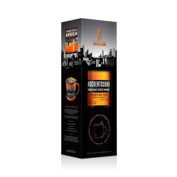 Auchentoshan American Oak - малцово шотландско уиски 700ml main product photo