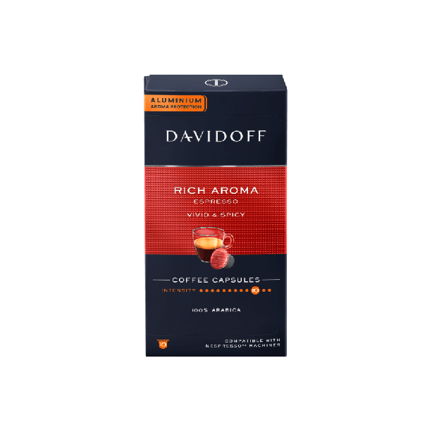 Davidoff Nespresso Rich Aroma - кафе капсули 10 бр. main product photo