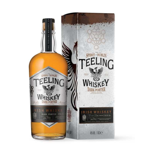Teeling Dot Brew Dark Porter - бленд ирландско уиски 700ml main product photo