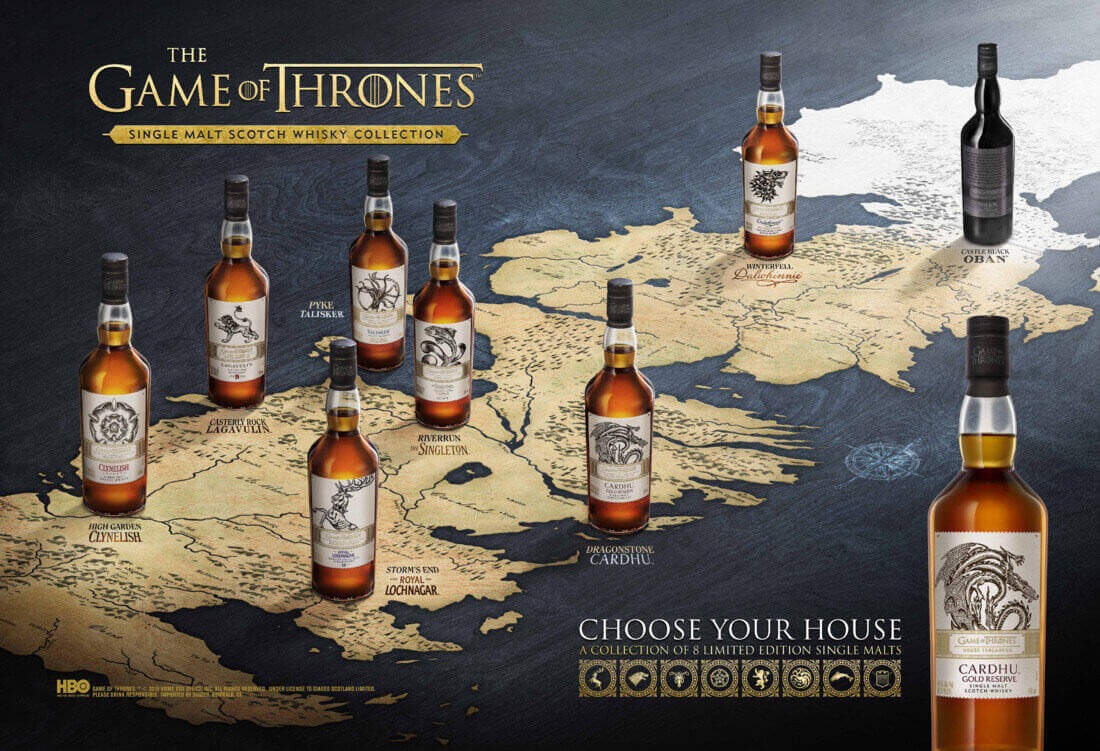 8 едномалцови уискита за последния осми сезон на Игра на тронове. Готови ли сте?