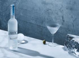 Неподправено перфектна, „красивата за гледане“ водка Belvedere.